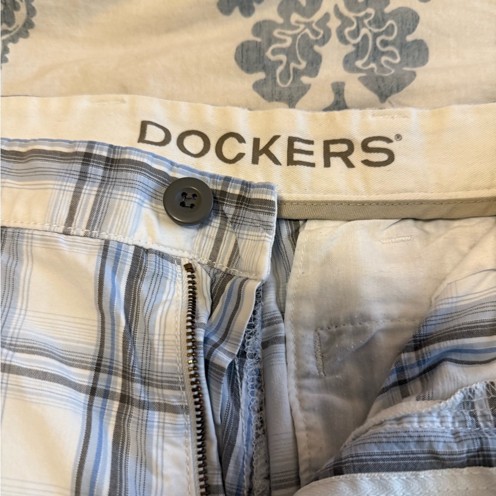Men’s Plaid Shorts Dockers 32